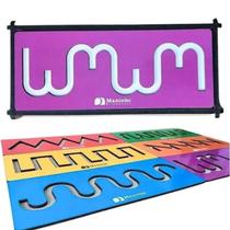 Brinquedo Educativo Linhas Vazadas Em Madeira