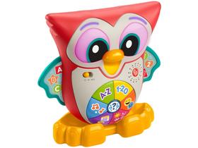 Brinquedo Educativo Linkimals Fisher-Price - Coruja Olhos Luminosos Emite Som Mattel - Fisher Price