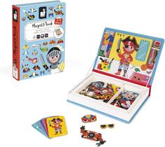 Brinquedo Educativo Livro Magnético Festa a Fantasia 44 Peças Brinquedo Educativo Livro Magnético Festa a Fantasia 44 Peças