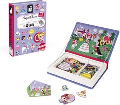 Brinquedo Educativo Livro Magnético Princesas 63 Peças Brinquedo Educativo Livro Magnético Princesas 63 Peças