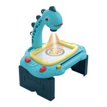 Brinquedo Educativo Lousa Mágica Projetora Dino Toyng