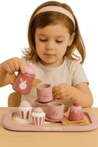 Brinquedo Educativo Madeira Chá Da Tarde Infantil Montessori Brinquedo Educativo Madeira Chá Da Tarde Infantil Montessori