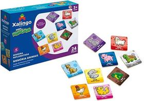 Brinquedo Educativo Madeira Jogo Da Memória Infantil Xalingo