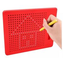 Brinquedo Educativo Magnético Magpad Desenho - Braskit Brinquedo Educativo Magnético Magpad Desenho - Braskit