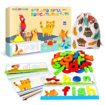 Brinquedo Educativo Matching Letter SpringFlower - 80 Unidades (3 a 6 anos)
