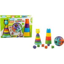 Brinquedo Educativo Mega Kit Com 9 Peças Brinquedo Educativo Mega Kit Com 9 Peças