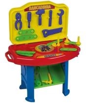 Brinquedo Educativo Mesinha Bancadinha De Ferramentas ref420 - Super Toys