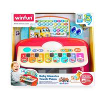 Brinquedo Educativo Meu Pianinho Eletrônico com Som e Luz