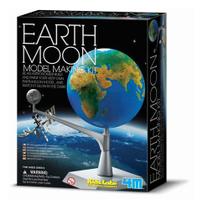 Brinquedo Educativo - Modelo Terra Lua - Kidzlabs - 4m