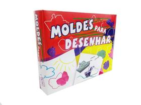 Brinquedo Educativo Moldes Para Desenhar 18 Peças