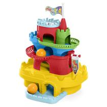 Brinquedo Educativo Monta Castelo Tateti 893 10 Peças Para Encaixar