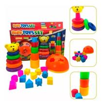 Brinquedo Educativo Montar E Empilhar Criança De 1 A 2 Anos Brinquedo Educativo Montar E Empilhar Criança De 1 A 2 Anos