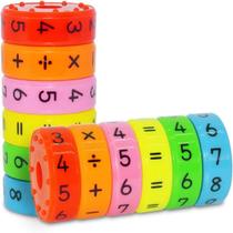 Brinquedo Educativo Montessori - Aneis Numericos e Matematicos