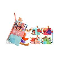 Brinquedo Educativo Montessori Para Bebês, Livros De Animais Marinhos Em 3D, Cognição De Cores