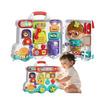 Brinquedo Educativo Montessori Para Crianças De 2 a 3 Anos, Tabuleiro De Atividades Para - BizyKoady