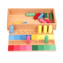Brinquedo Educativo Montessori YHZAN - Classificação de Cores e Formas