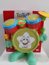 Brinquedo Educativo Musical 825 Baby Batera - Emite Luz e Som Tateti