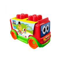Brinquedo Educativo Ônibus Da Blocolândia Dismat Infantil Criatividade