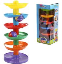 Brinquedo Educativo Paki Rampa Com 3 Bolinhas Paki Toys 282