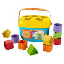 Brinquedo educativo para bebe - balde de blocos fisher price - Fisher-Price