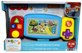 Brinquedo Educativo Para Bebê Video Game Videogame De Aprendizagem Emite Sons E Luzes Ensina Números Formas Cores Fisher Price