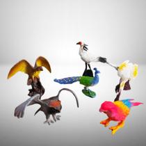 Brinquedo educativo pássaros