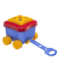 Brinquedo Educativo Pedagógico Baby Land Com Blocos Encaixar - Cardoso Toys