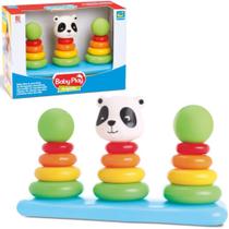 Brinquedo Educativo Pedagógico Didatico MONTA E DESMONTA COM 3 PECAS - brinquedo Baby play