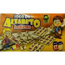 Brinquedo Educativo Pedagógico Madeira Jogo Alfabeto Letras - IOB