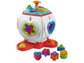 Brinquedo Educativo Penta Formas Emite Som Maral - 6 Peças