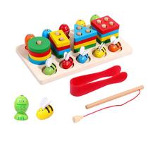 Brinquedo educativo: pesca de abelhas e classificação de formas para crianças Brinquedo educativo: pesca de abelhas e classificação de formas para crianças