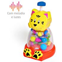 Brinquedo educativo pet mix gato c/ som e luzes - calesita 884