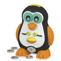 Brinquedo Educativo Pinguim Didático com Som e Encaixe de Peças A partir de 6 meses Brinquedo Educativo Pinguim Didático com Som e Encaixe de Peças A partir de 6 meses