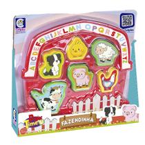 Brinquedo Educativo Play Time Fazendinha