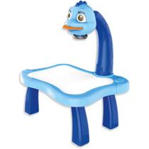 Brinquedo educativo playlearn mesa projetora azul