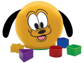 Brinquedo Educativo Pluto Encaixe Formas - Elka 5 Peças Brinquedo Educativo Pluto Encaixe Formas - Elka 5 Peças