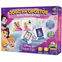 Brinquedo educativo princesas jogo dos opostos 24p mimo