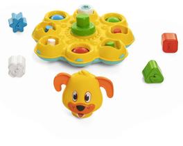 Brinquedo Educativo Pula Bloco Cachorrinho Musical -Calesita