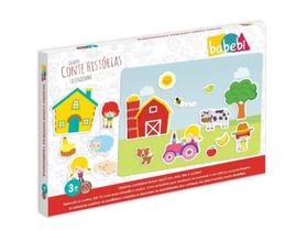 Brinquedo Educativo - Quadro Conte Histórias Fazendinha Babebi