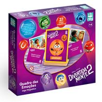 Brinquedo Educativo Quadro Das Emoções Divertidamente 2 Disney Com 27 Peças Magnéticas - Nig Brinquedos