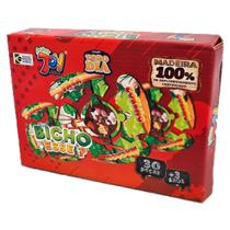 Brinquedo Educativo Que Bicho É Esse Quebra-Cabeça 30 Peças MDF Paper Toy