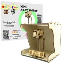 Brinquedo Educativo Quebra Cabeça 3D MINI NAVE STAR WARS ATST Walker