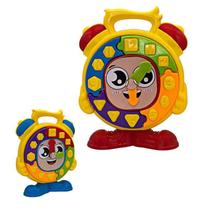 Brinquedo Educativo Relógio Didático Para Aprender As Horas