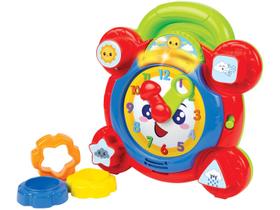 Brinquedo educativo relogio hora de brincar - winfun