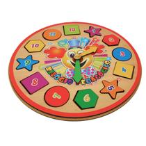 Brinquedo Educativo Relógio Pedagógico - Maninho Brinquedos