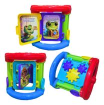 Brinquedo Educativo Roda De Atividades Pedagógico Bebe 1 Ano Com Historinha E Figuras Divertidas Brinquedo Didático e interativo