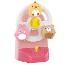 Brinquedo Educativo Roda Gigante Baby Musical Rosa 6753 - Dm Toys