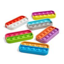 Brinquedo Educativo Sensorial Bubble Poppers hand2mind - Ten Frame para Crianças Brinquedo Educativo Sensorial Bubble Poppers hand2mind - Ten Frame para Crianças