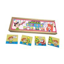 Brinquedo Educativo Sequencia Logica Dias de Festa em Mdf