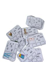 Brinquedo Educativo Sílabas Alfabetização Com Caneta E 24pça Brinquedo Educativo Sílabas Alfabetização Com Caneta E 24pça